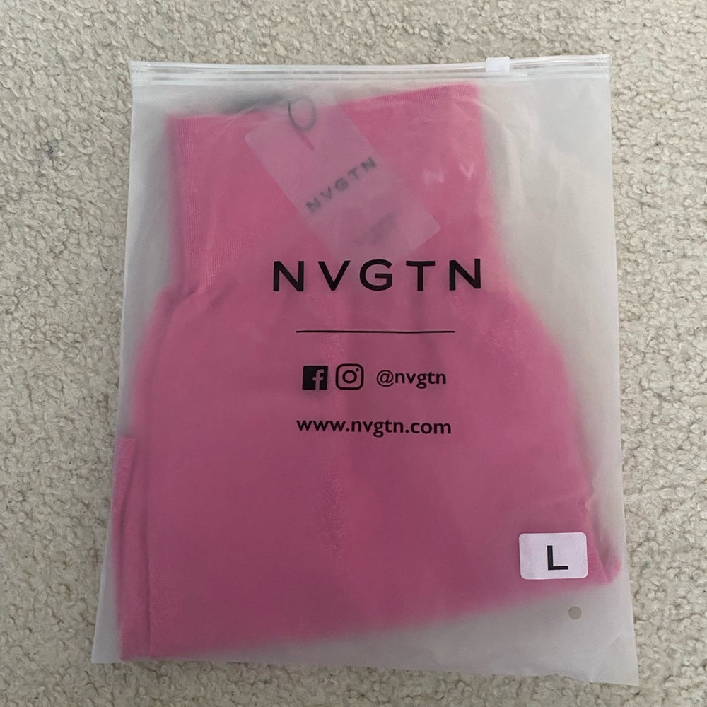 NVGTN fuchsia pro shorts